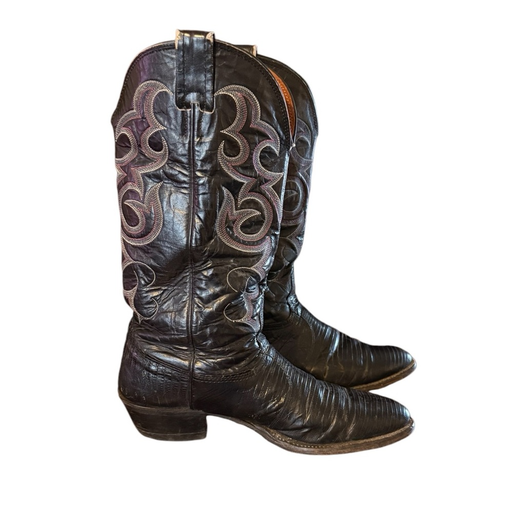 Boots Nocona Exotic Lizard Western Cowboy Boots